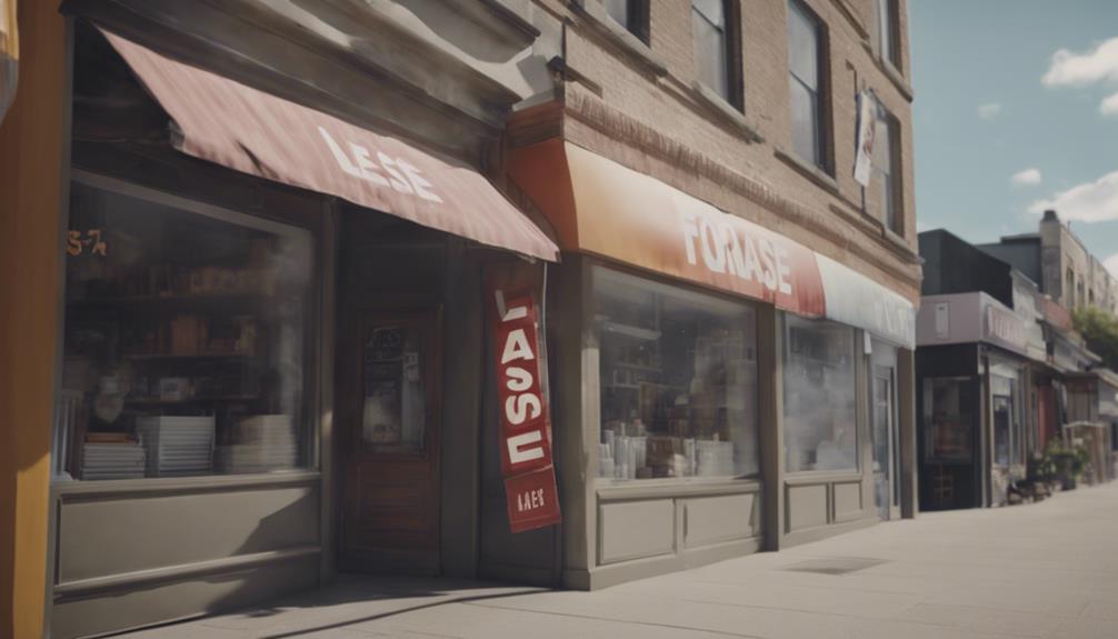 retail space during recessions